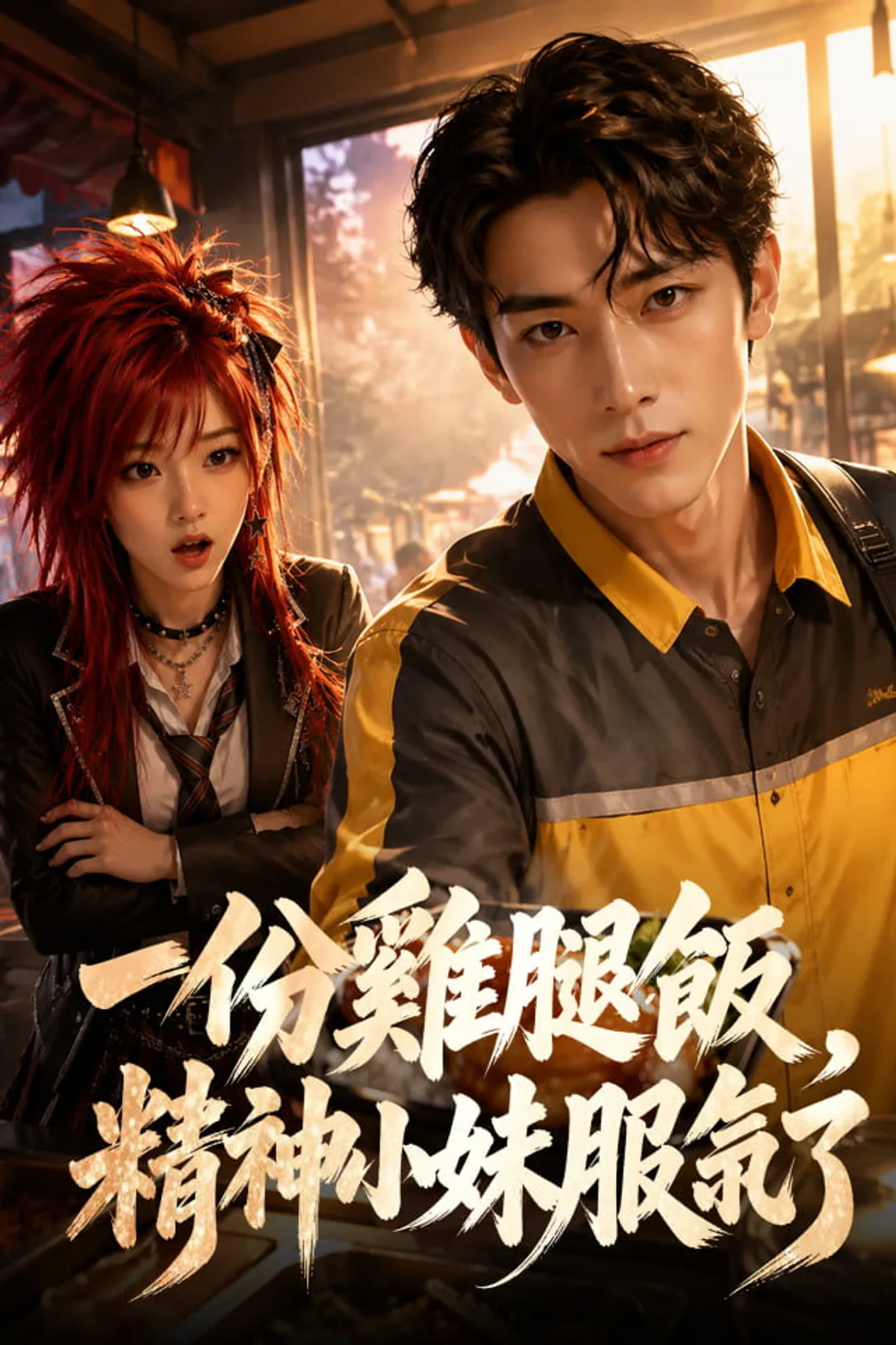 《一份雞腿飯，精神小妹服氣了》海報