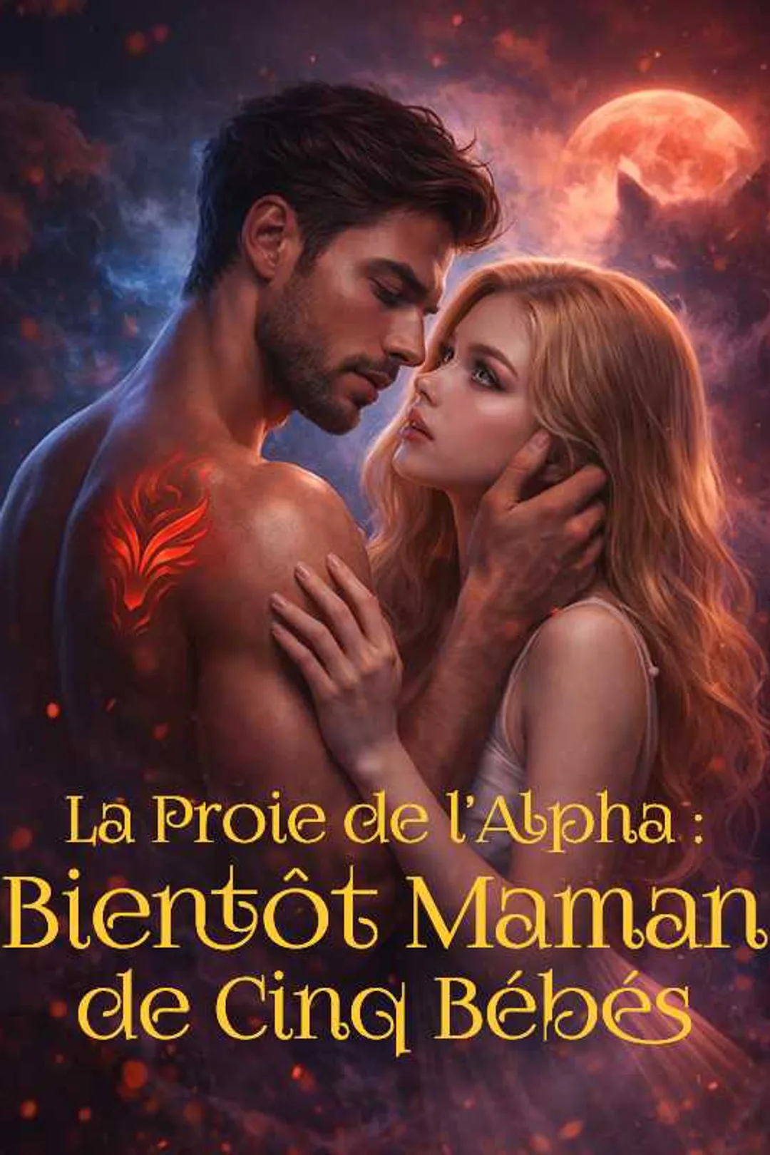Affiche de La Proie de l'Alpha : Bientôt Maman de Cinq Bébés