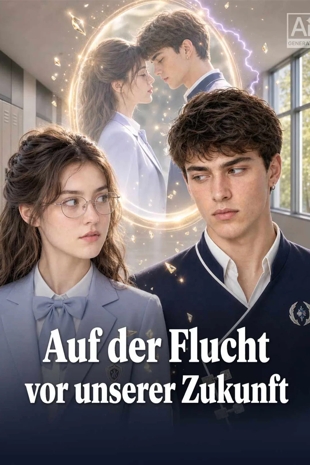 Poster von Auf der Flucht vor unserer Zukunft