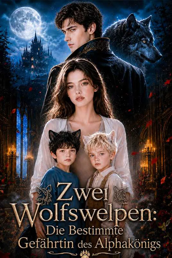 Poster von Zwei Wolfswelpen: Die Bestimmte Gefährtin des Alphakönigs