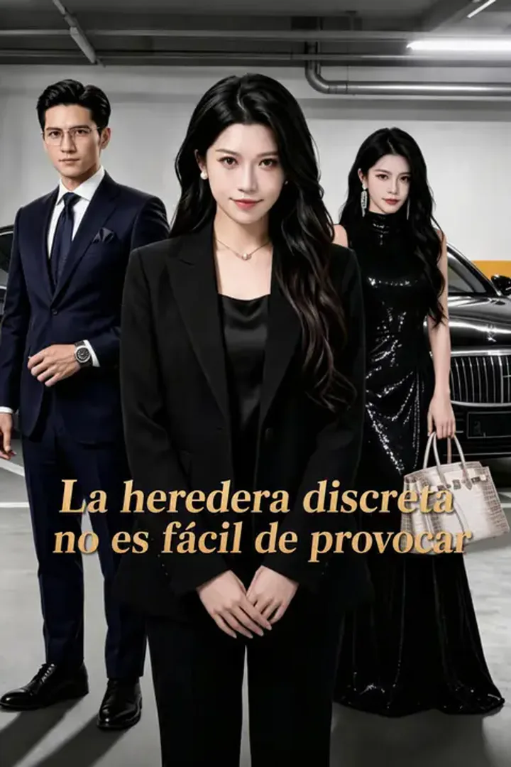 Póster de La heredera discreta no es fácil de provocar