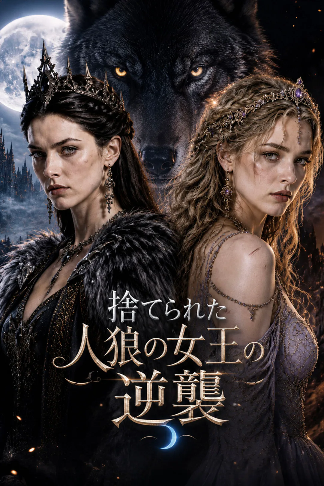 捨てられた人狼の女王の逆襲のポスター