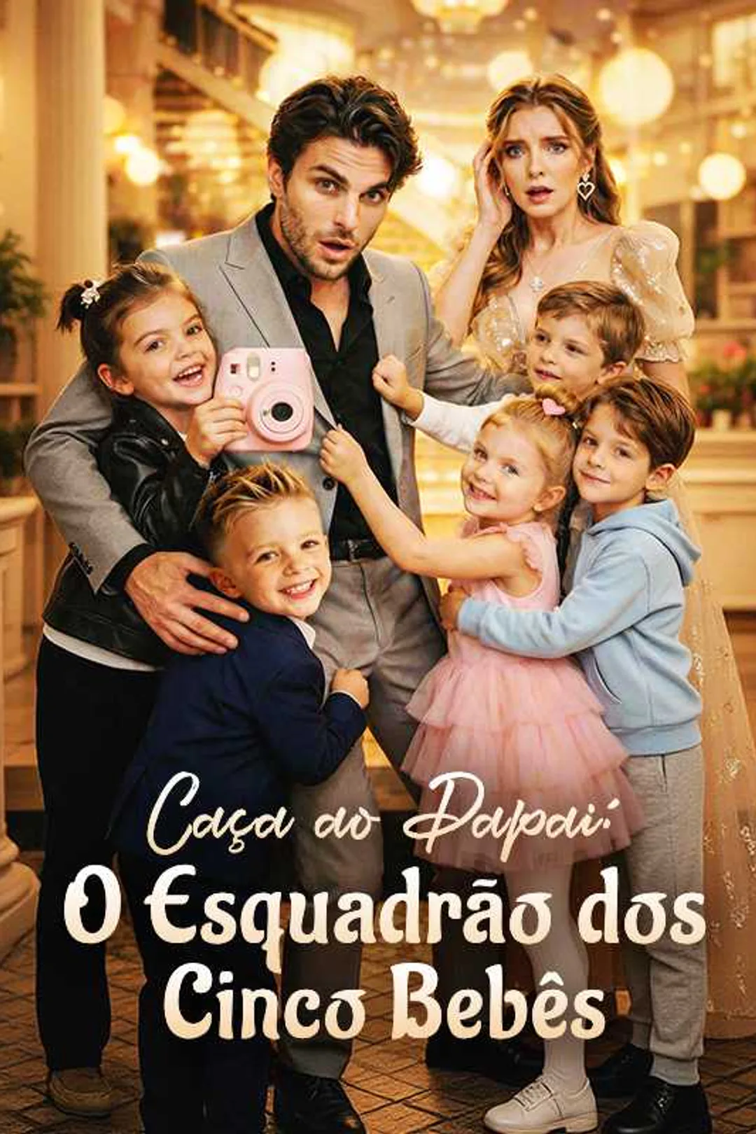 Pôster de Caça ao Papai: O Esquadrão dos Cinco Bebês