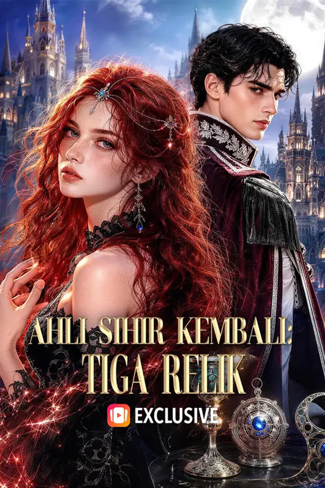Poster Ahli Sihir Kembali: Tiga Relik