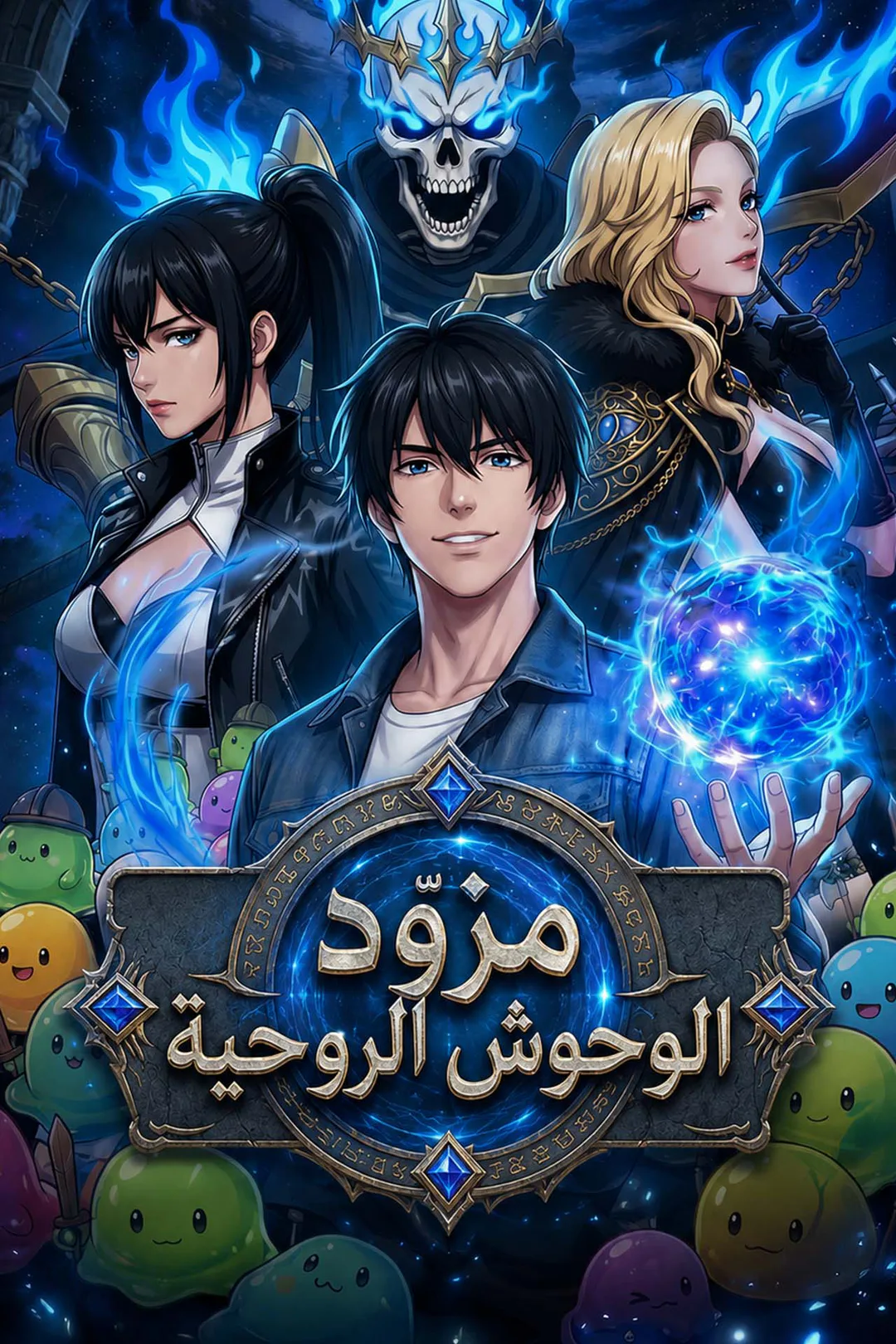 ملصق مسلسل «مزود الوحوش الروحية»