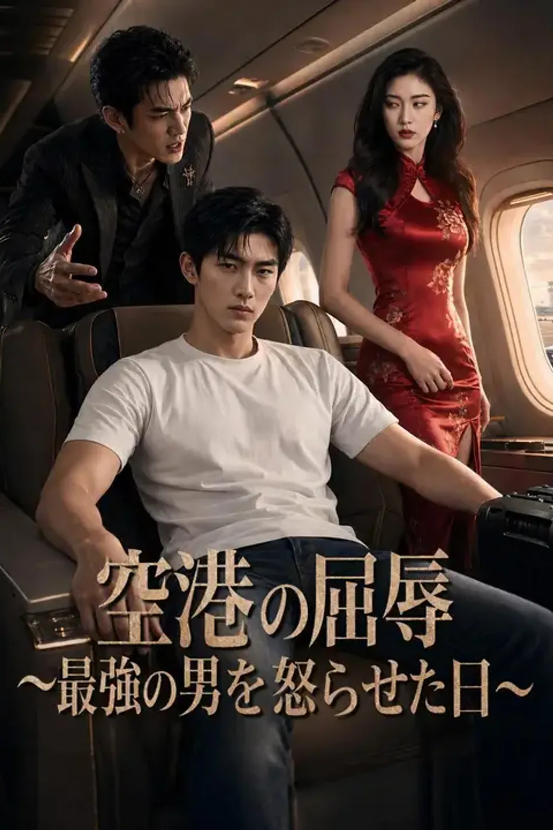 空港の屈辱～最強の男を怒らせた日～のポスター