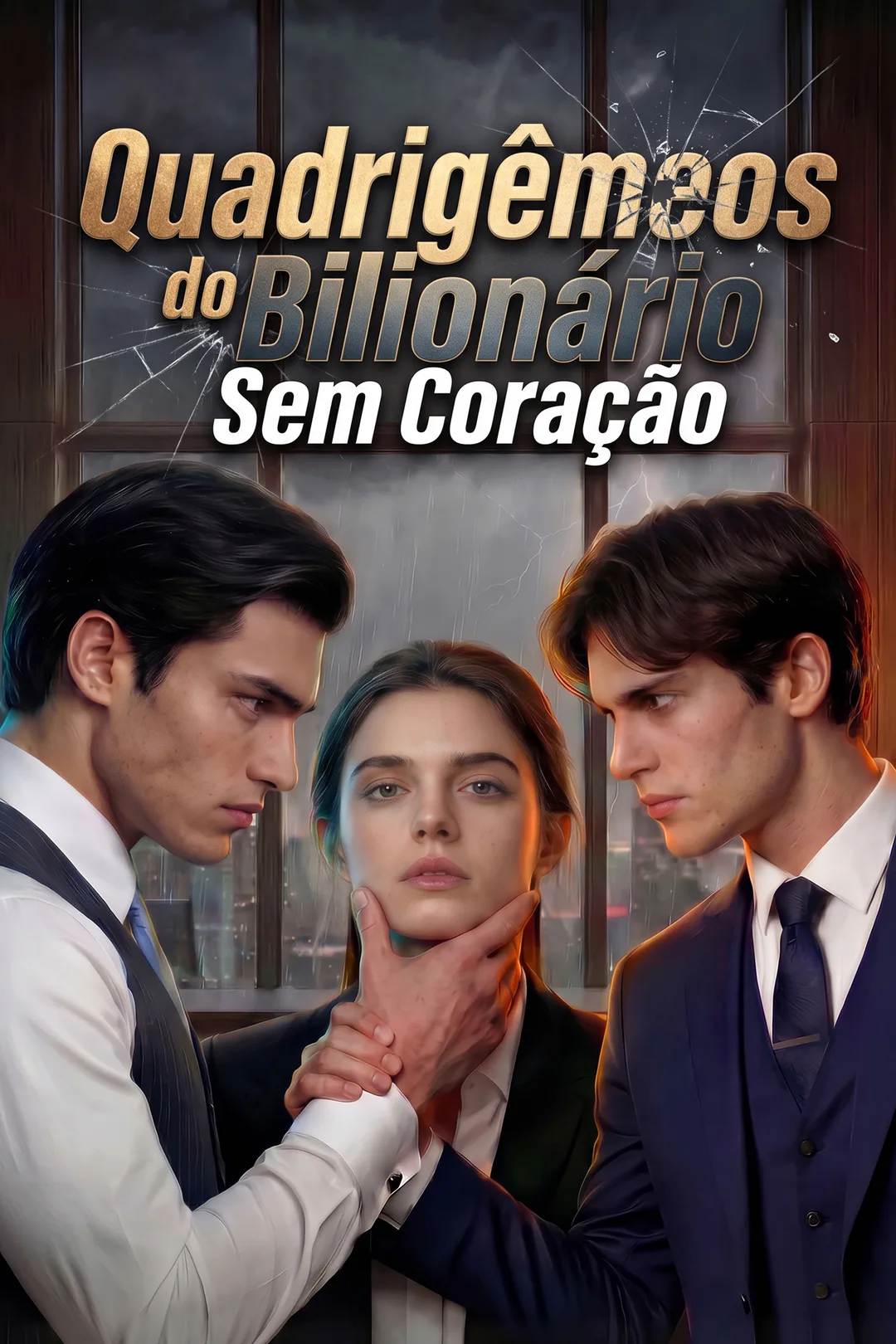 Pôster de Quadrigêmeos do Bilionário Sem Coração