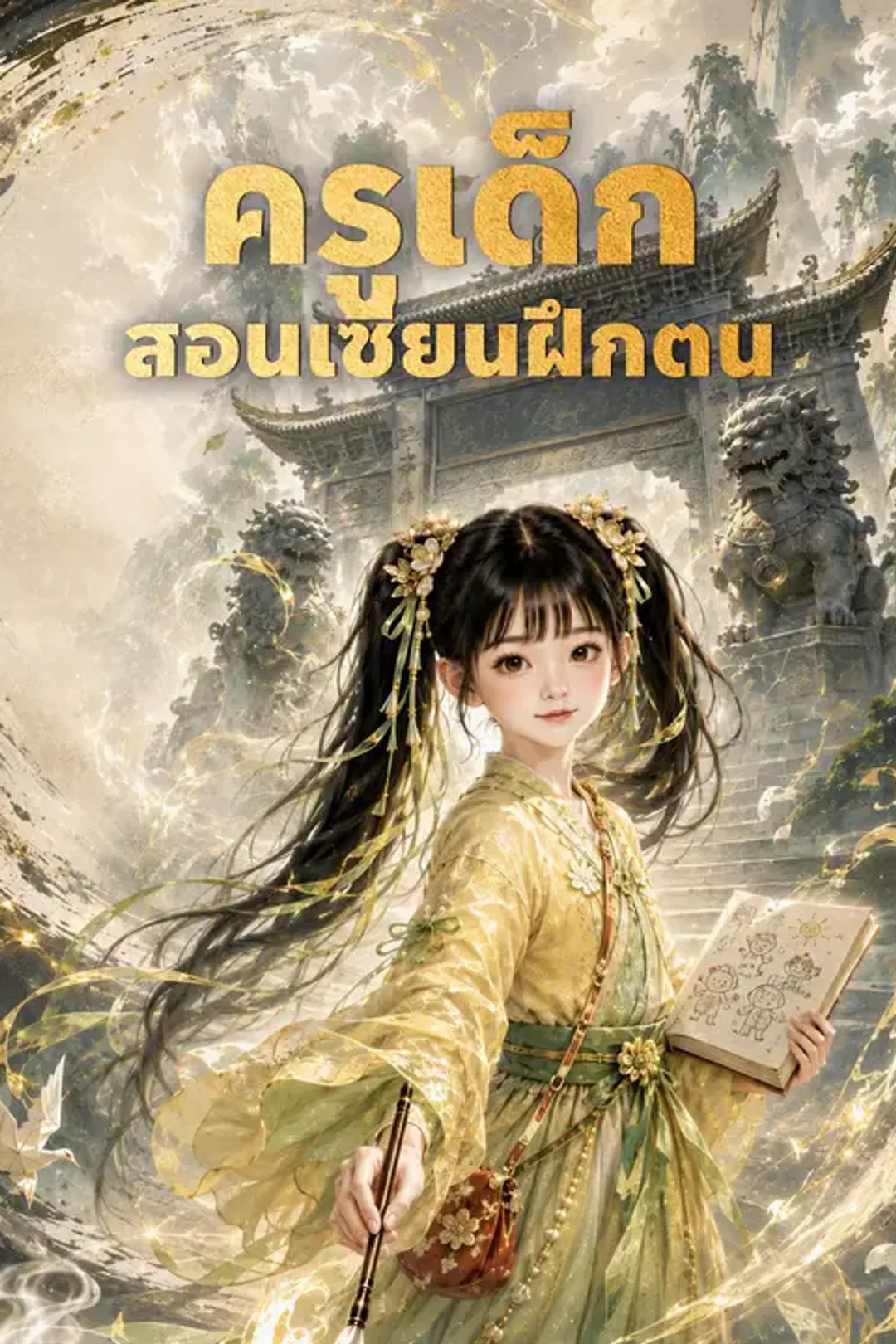 โปสเตอร์ ครูเด็กสอนเซียนฝึกตน