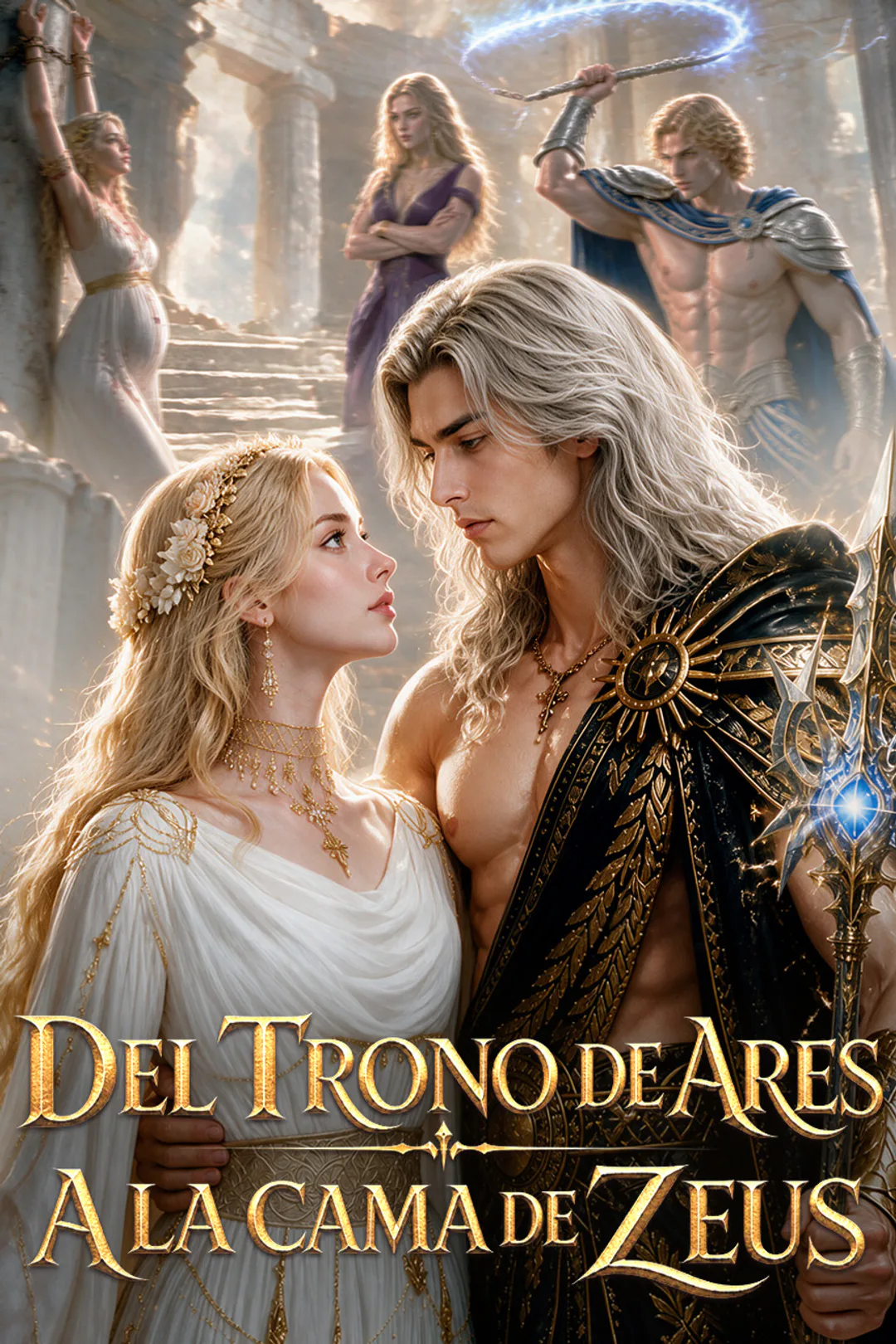 Póster de Del trono de Ares a la cama de Zeus