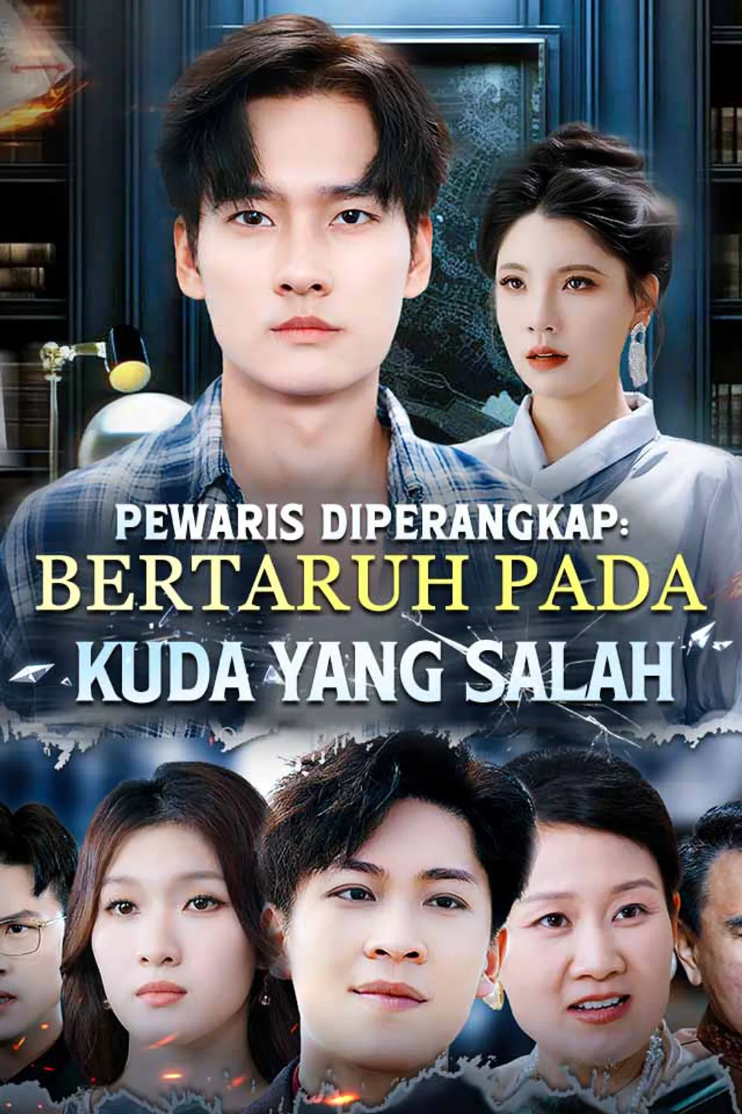 Poster Pewaris Diperangkap: Bertaruh Pada Kuda Yang Salah