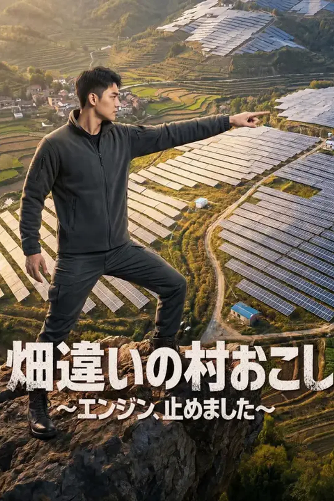 畑違いの村おこし～エンジン、止めました～のポスター
