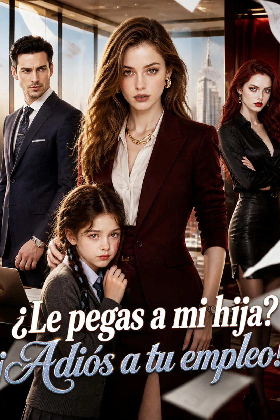 Póster de ¿Le pegas a mi hija? ¡Adiós a tu empleo!