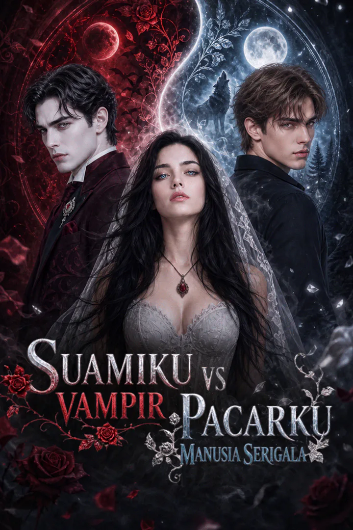 Poster Suamiku Vampir VS Pacarku Manusia Serigala