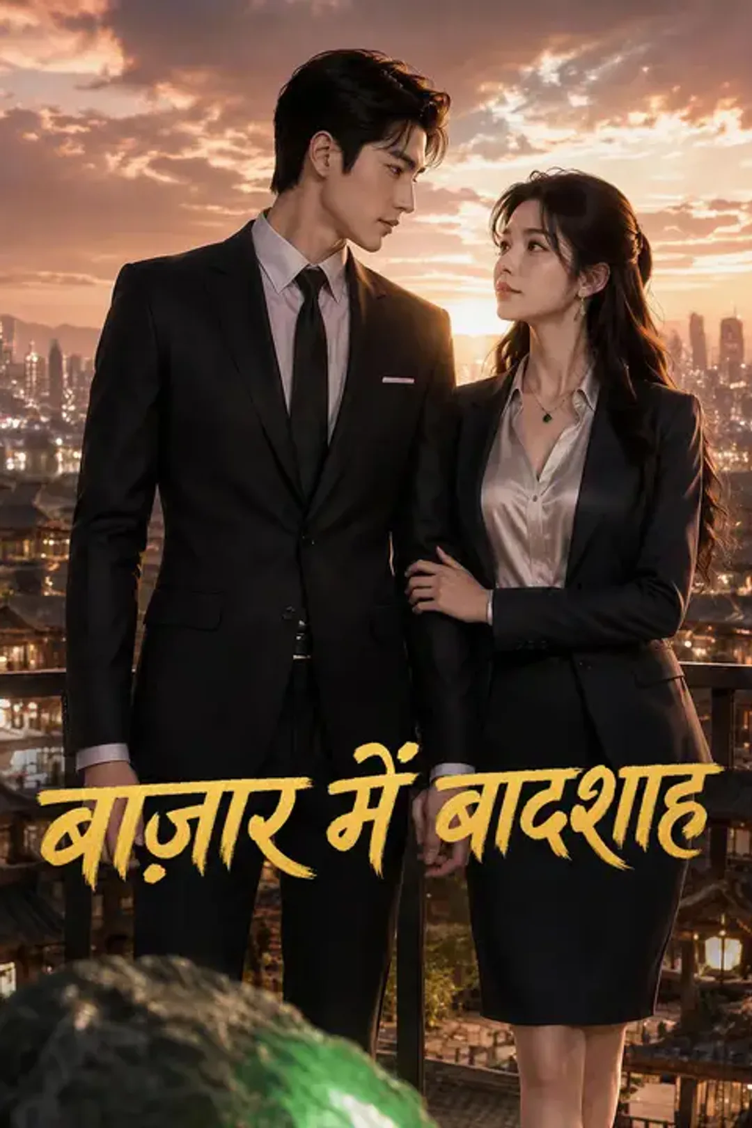 बाज़ार में बादशाह का पोस्टर