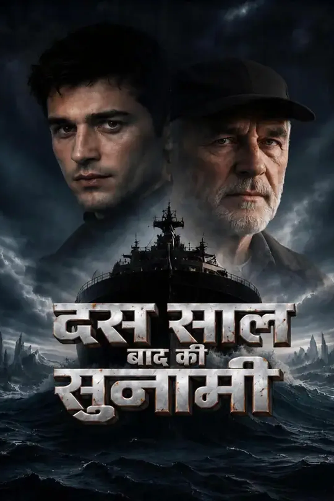 (डबिंग) दस साल बाद की सुनामी का पोस्टर