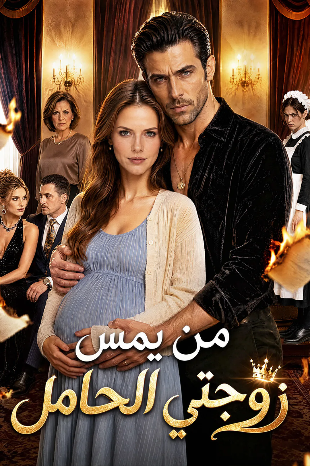 ملصق مسلسل «من يمس زوجتي الحامل»
