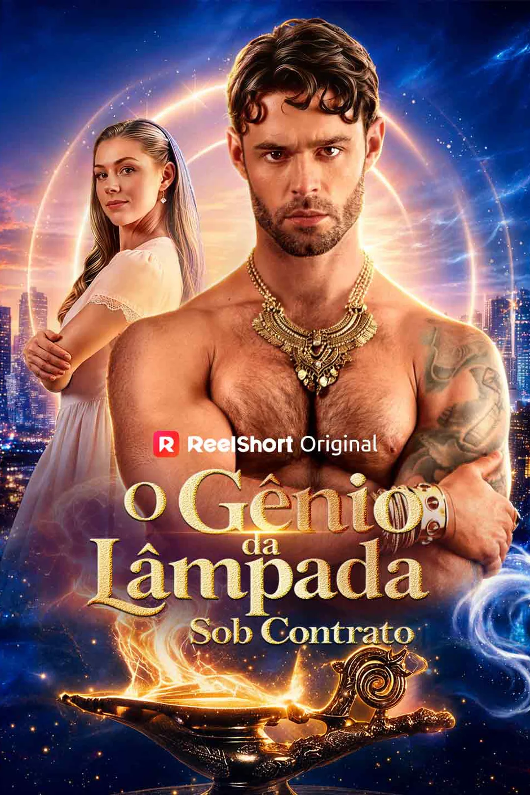 Pôster de O Gênio da Lâmpada Sob Contrato
