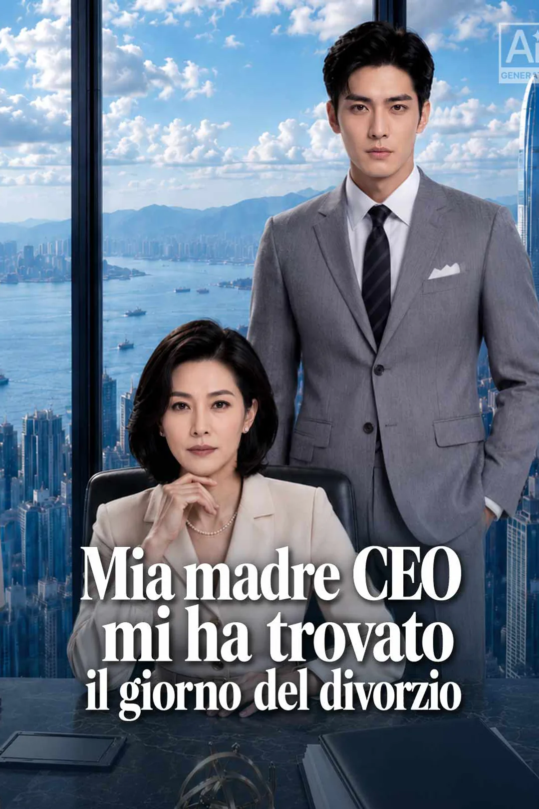 Locandina di Mia madre CEO mi ha trovato il giorno del divorzio