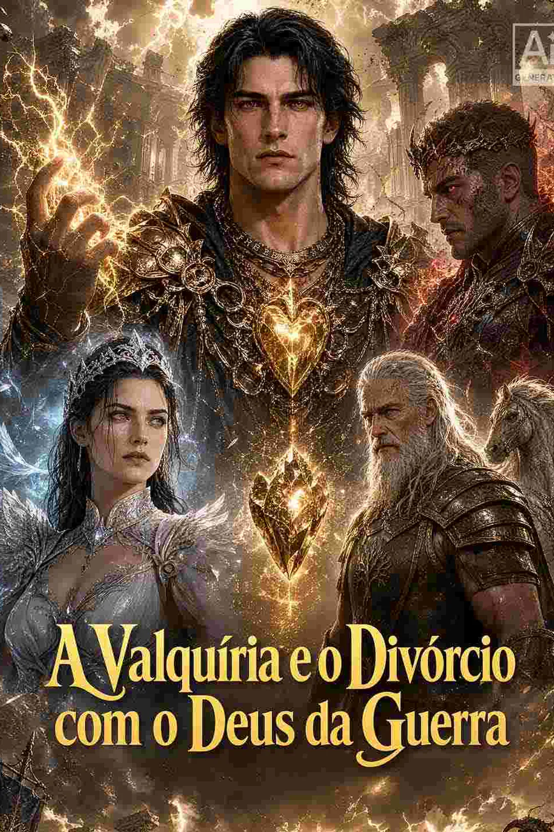 Pôster de A Valquíria e o Divórcio com o Deus da Guerra