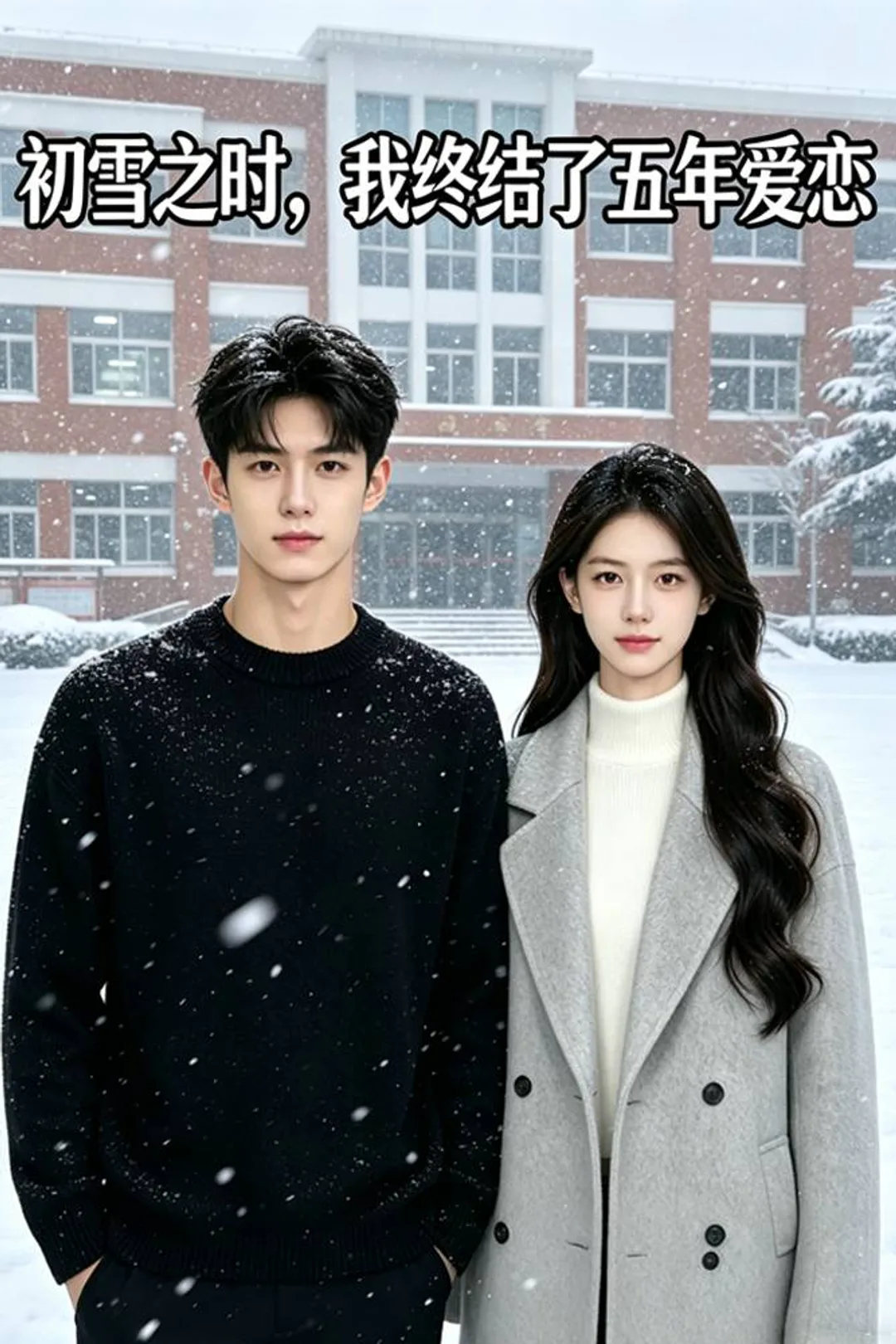 《初雪之时，我终结了五年爱恋》海报