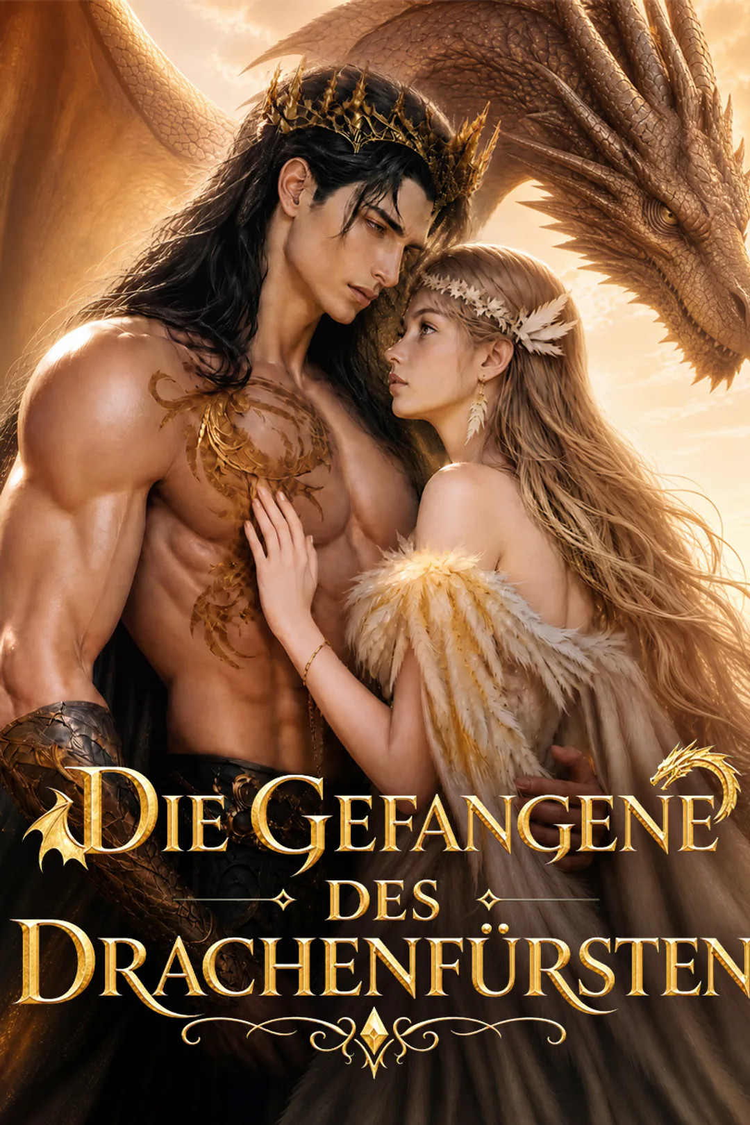 Poster von Die Gefangene des Drachenfürsten