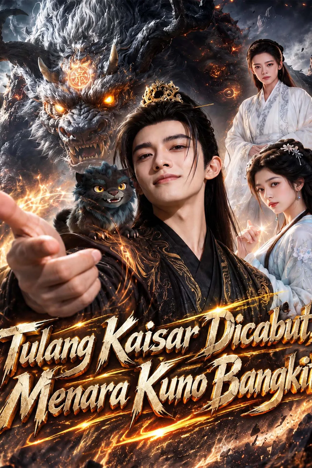 Poster Tulang Kaisar Dicabut, Menara Kuno Bangkit