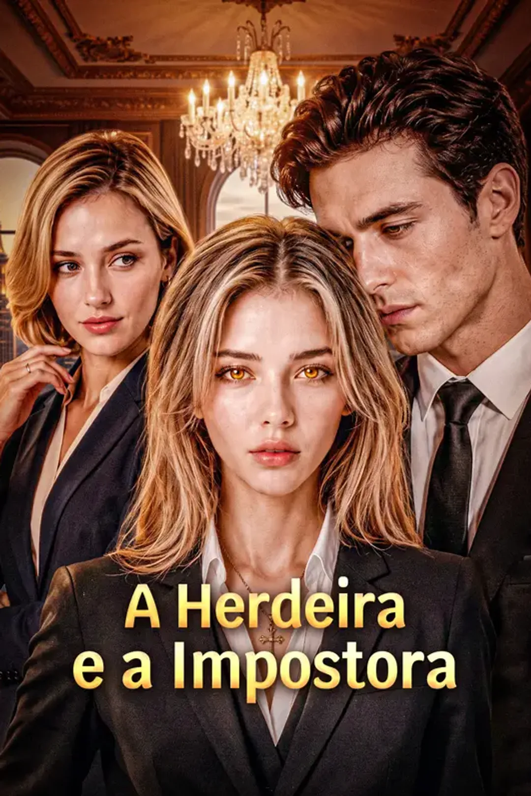 Pôster de A Herdeira e a Impostora