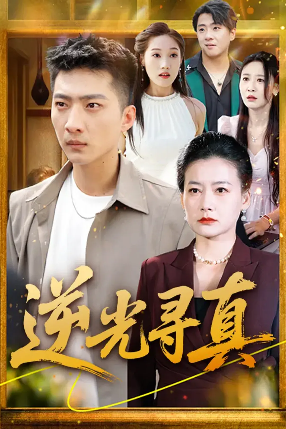 《逆光寻真》海报