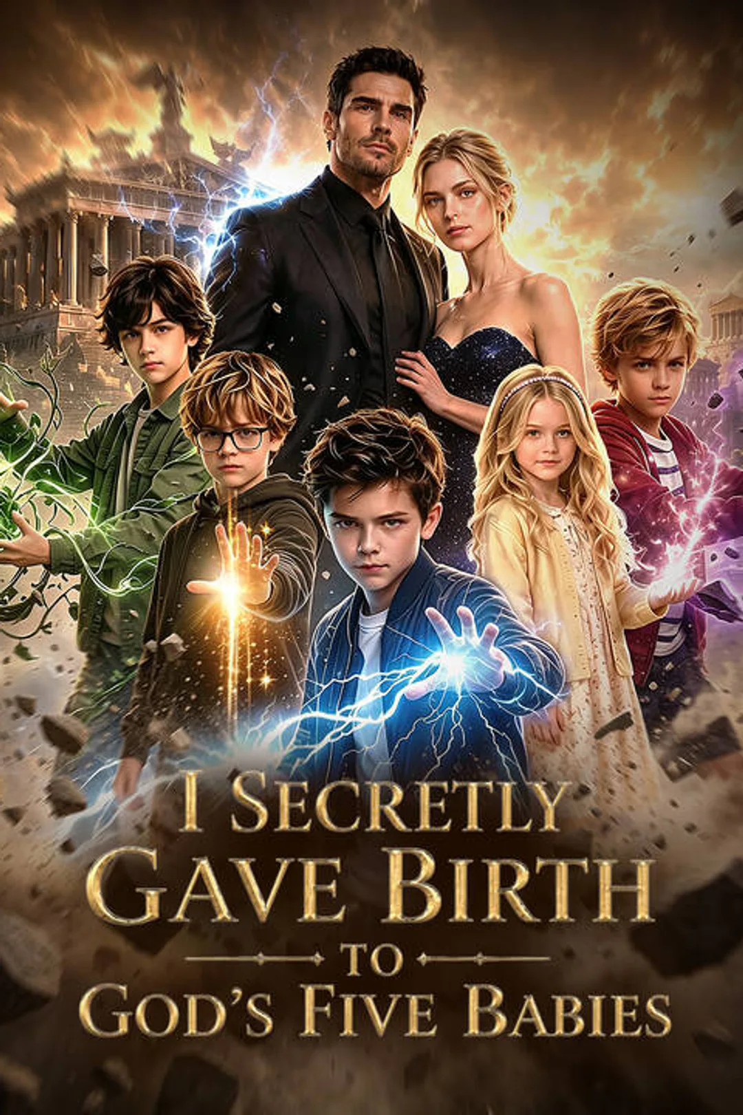 I Secretly Gave Birth to God's Five Babies poster