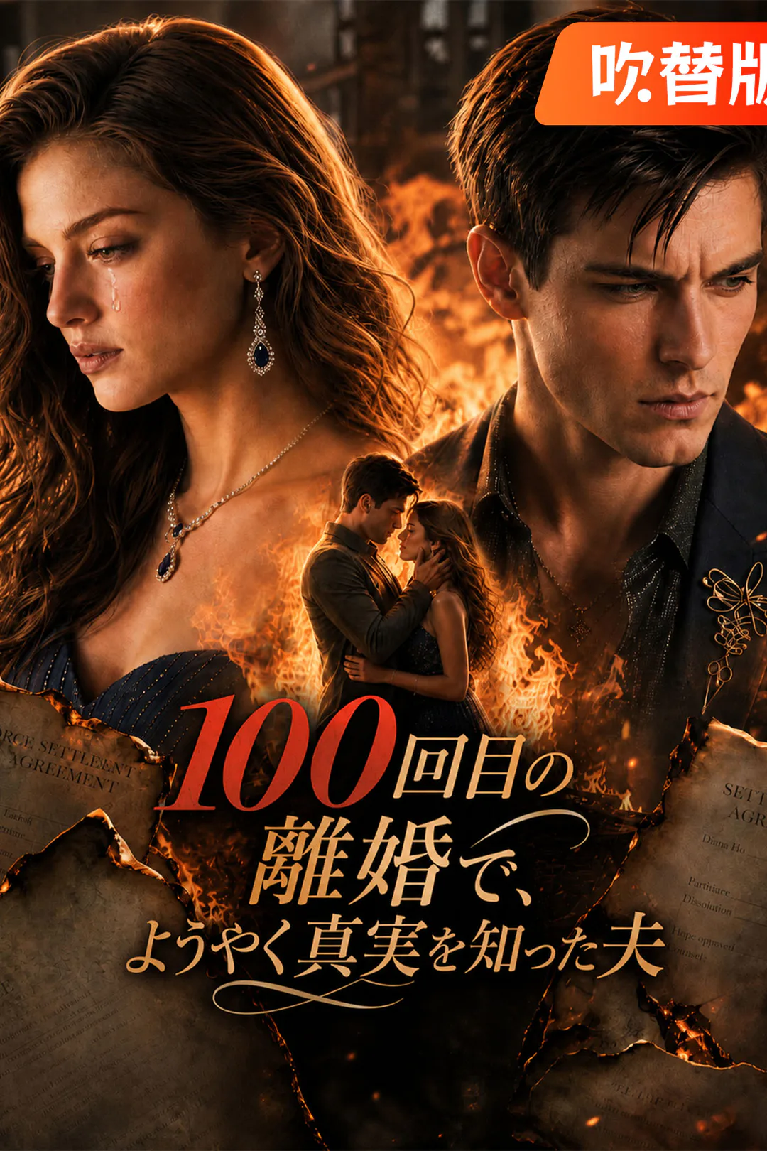 （吹替版）100回目の離婚で、ようやく真実を知った夫のポスター