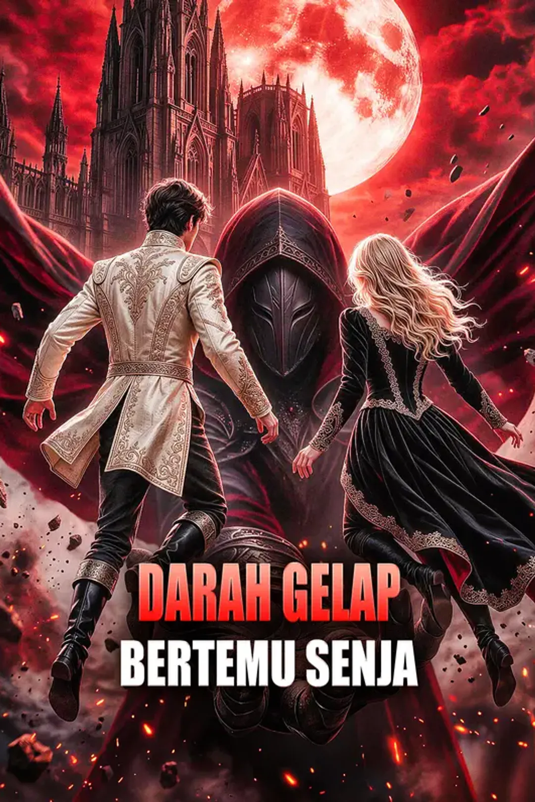 Poster Darah Gelap Bertemu Senja