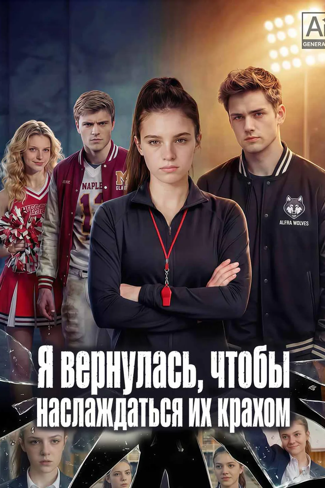 Постер сериала «Я вернулась, чтобы наслаждаться их крахом»