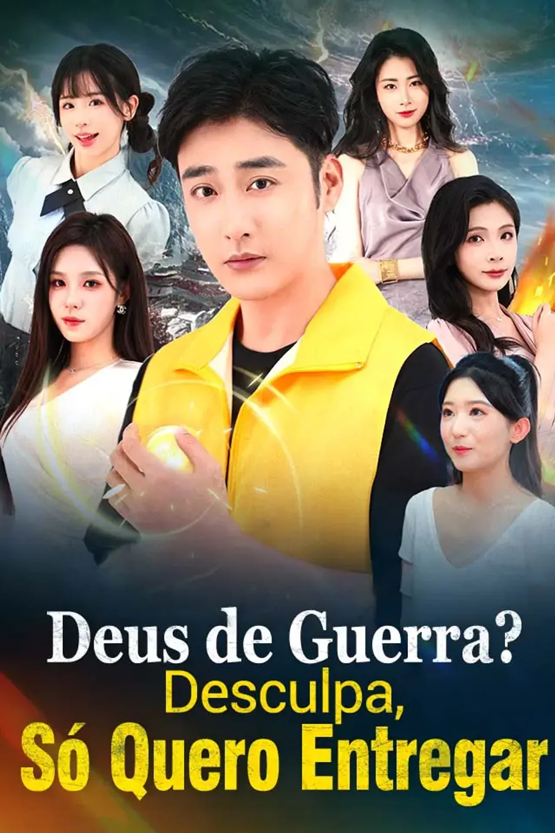 Pôster de Deus de Guerra? Desculpa, Só Quero Entregar