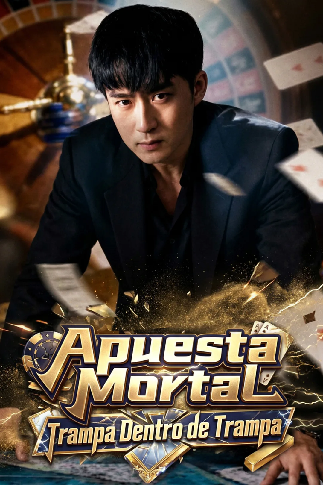Póster de Apuesta mortal, trampa dentro de trampa