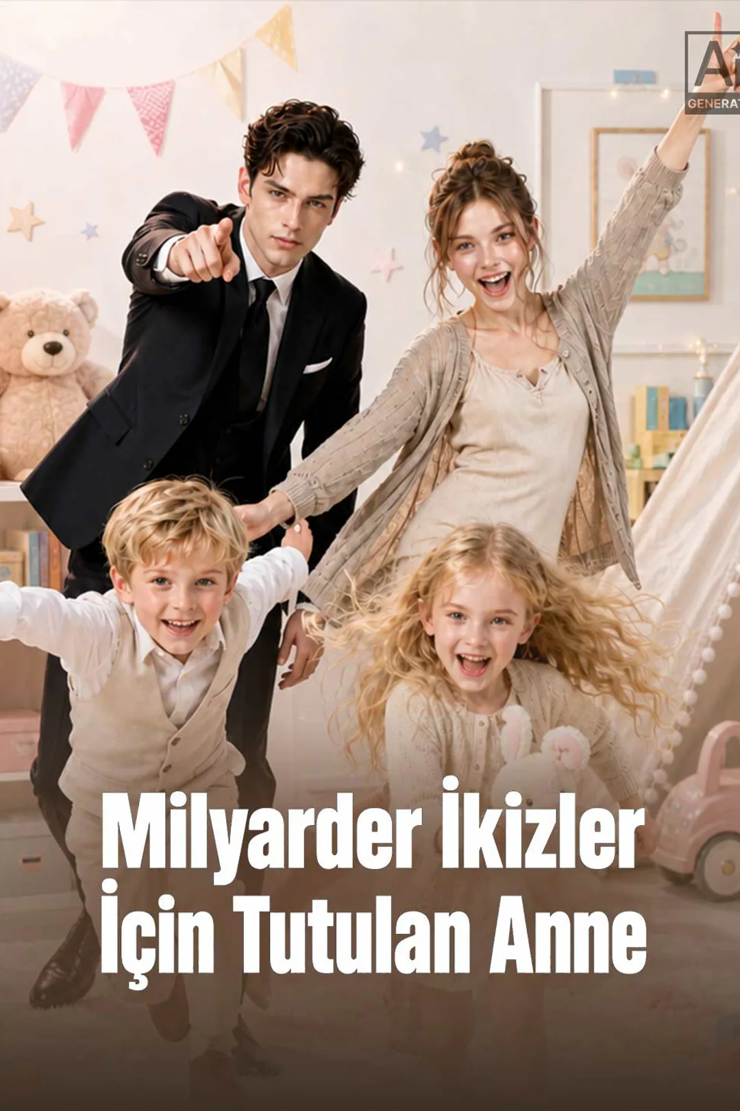 Milyarder İkizler İçin Tutulan Anne afişi