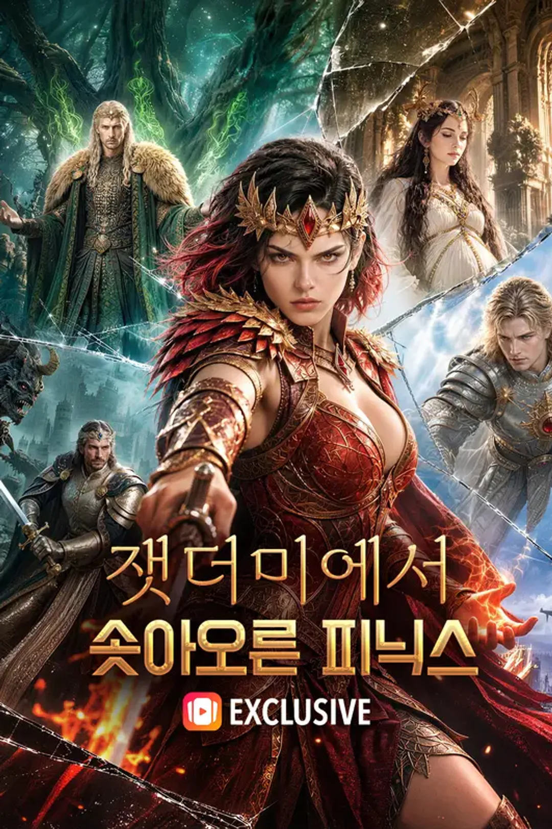 잿더미에서 솟아오른 피닉스 포스터