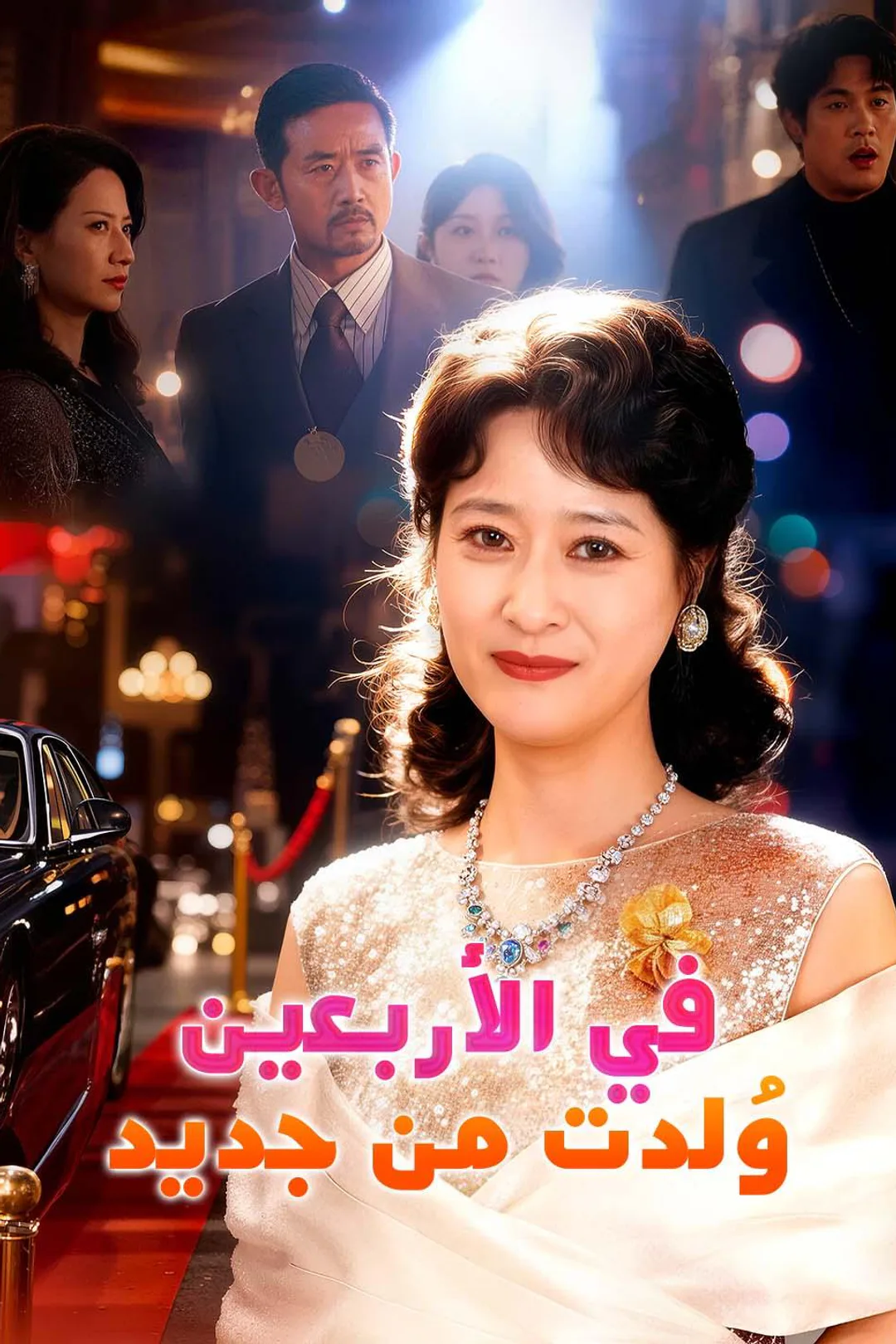 ملصق مسلسل «في الأربعين وُلدت من جديد»