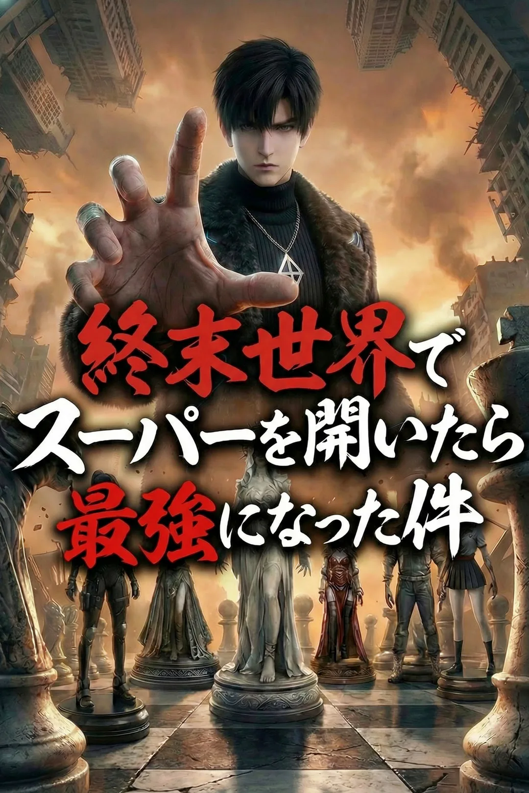 終末世界でスーパーを開いたら最強になった件のポスター