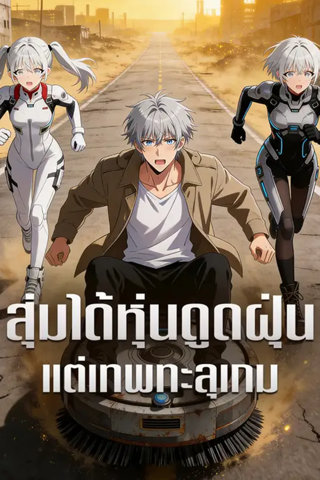 โปสเตอร์ สุ่มได้หุ่นดูดฝุ่น แต่เทพทะลุเกม