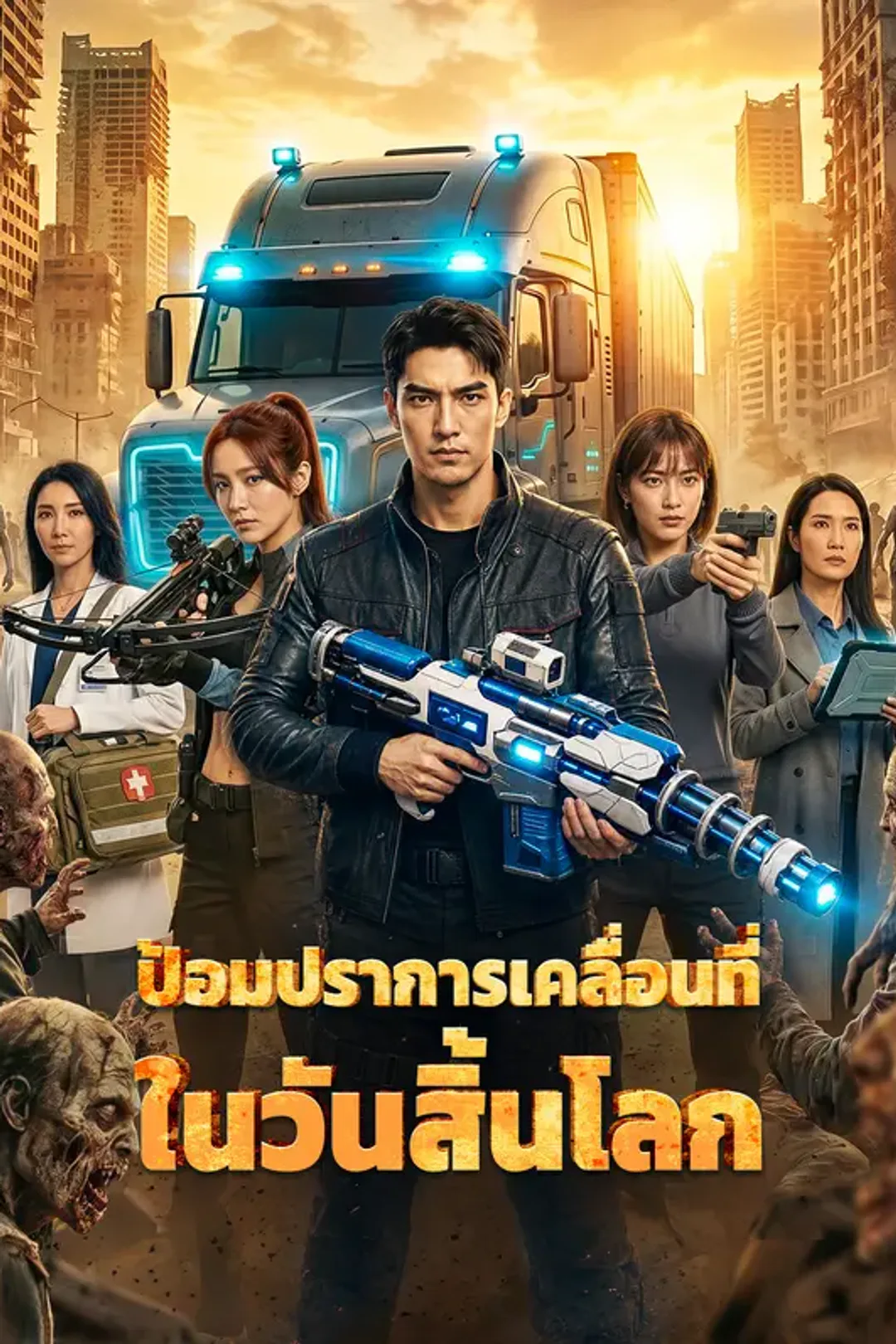 โปสเตอร์ ป้อมปราการเคลื่อนที่ ในวันสิ้นโลก