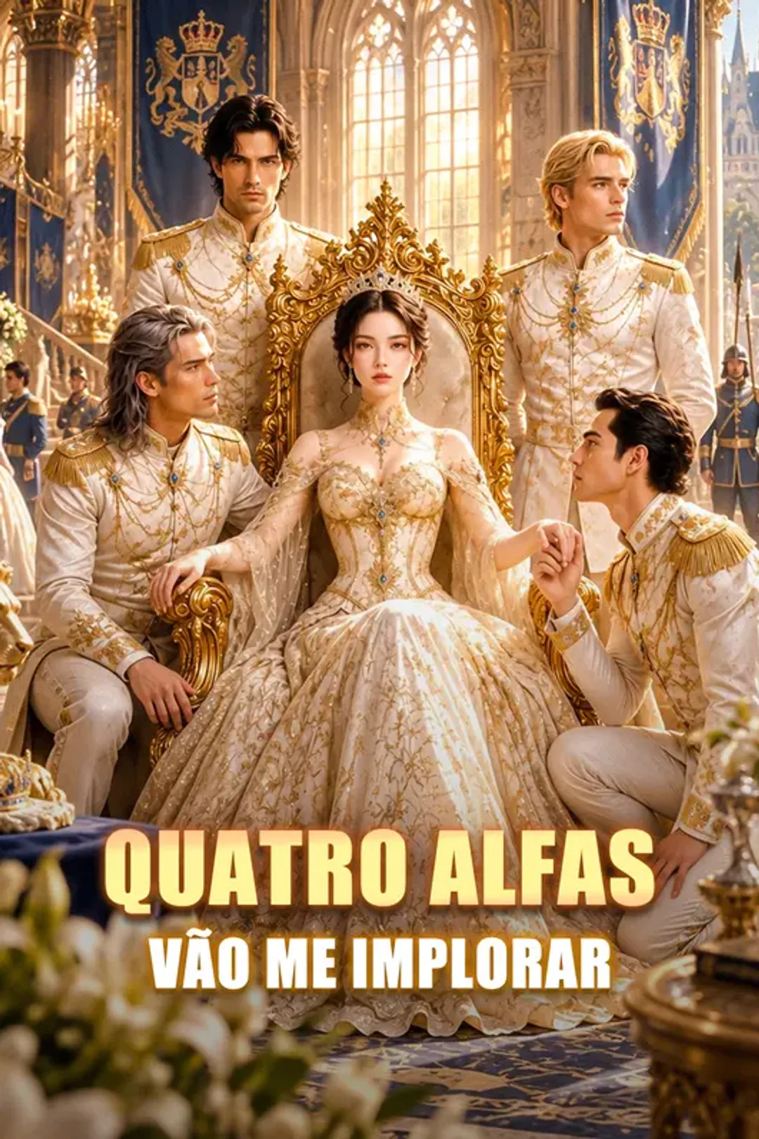 Pôster de Quatro Alfas Vão Me Implorar