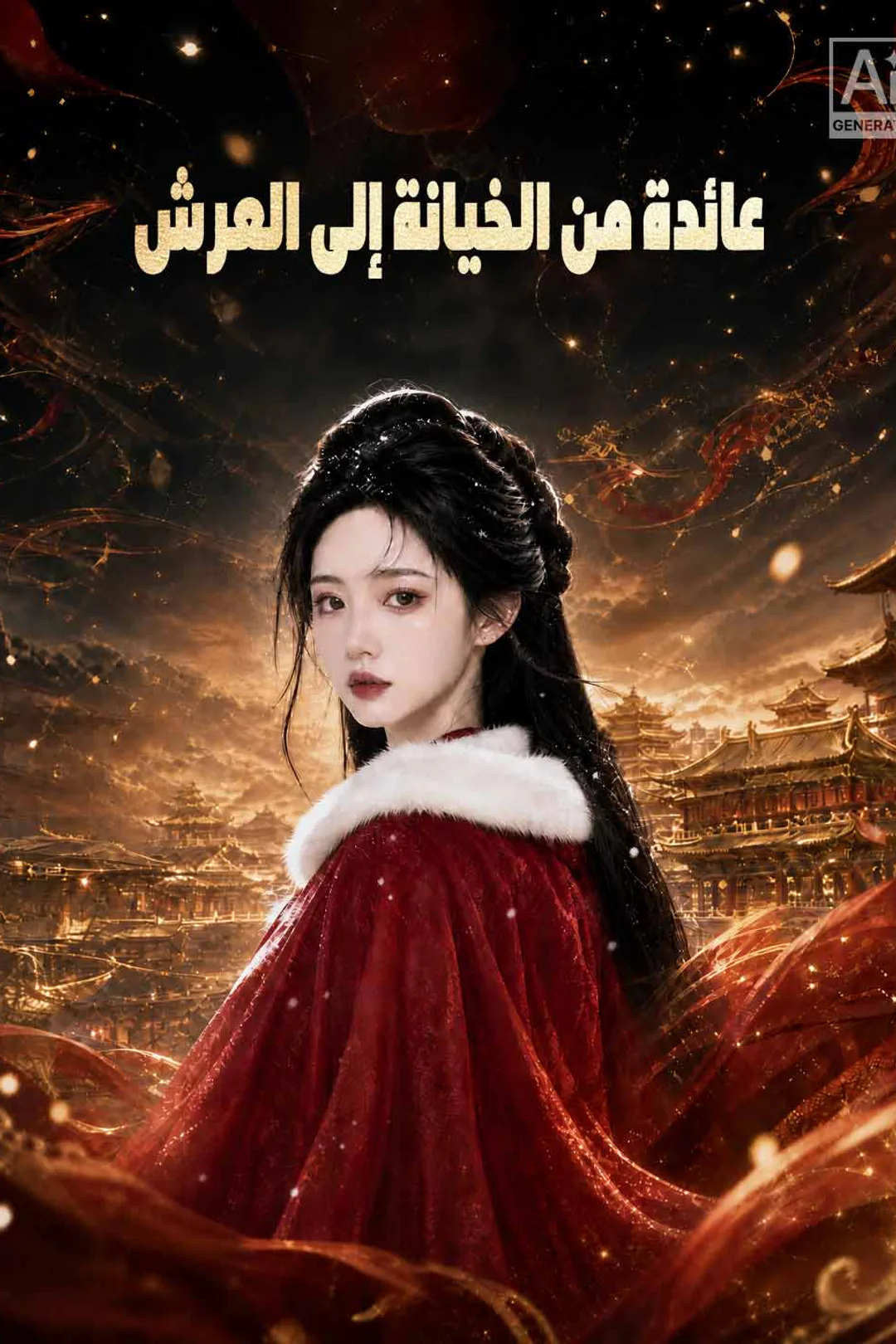 ملصق مسلسل «عائدة من الخيانة إلى العرش»