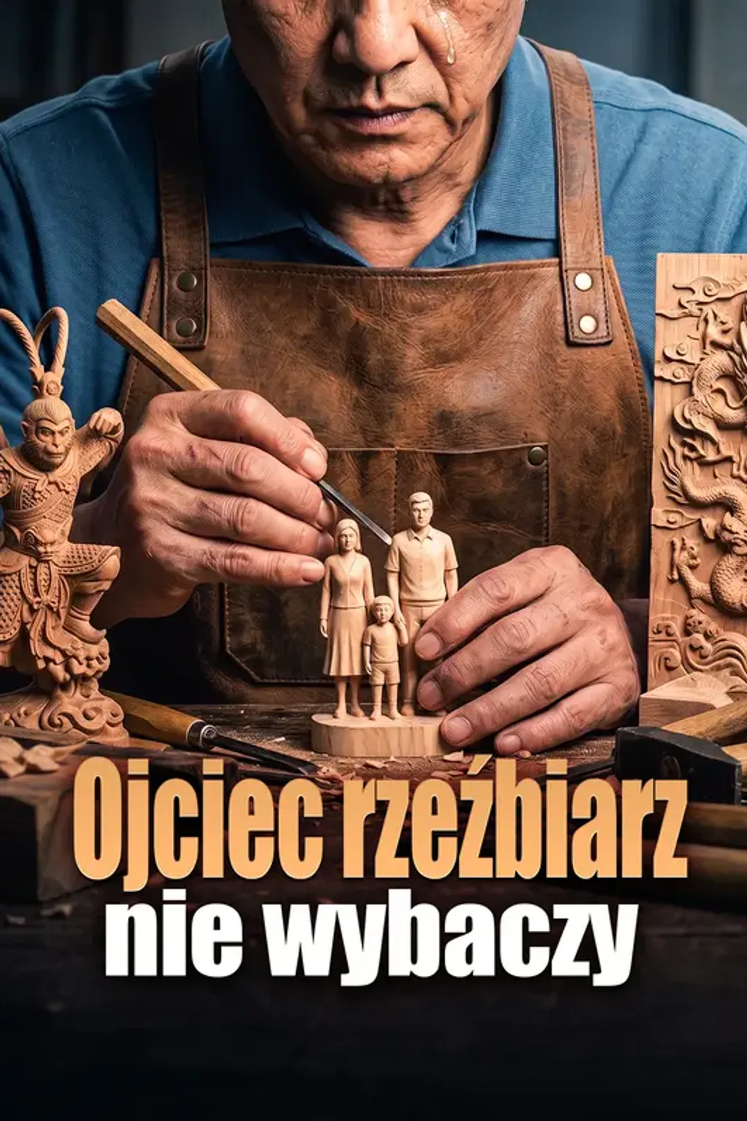 Plakat serialu Ojciec rzeźbiarz nie wybaczy