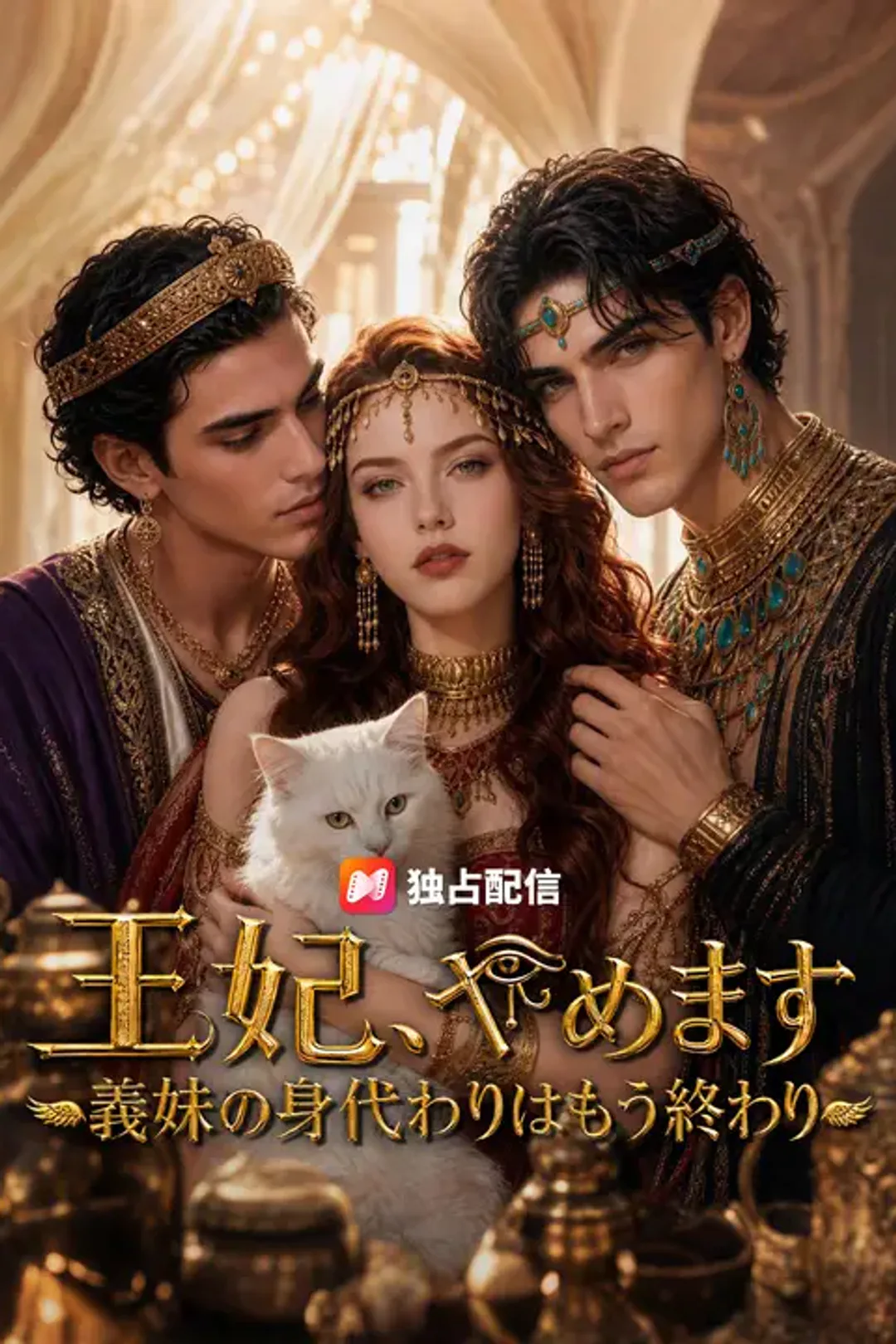 王妃、やめます～義妹の身代わりはもう終わり～のポスター