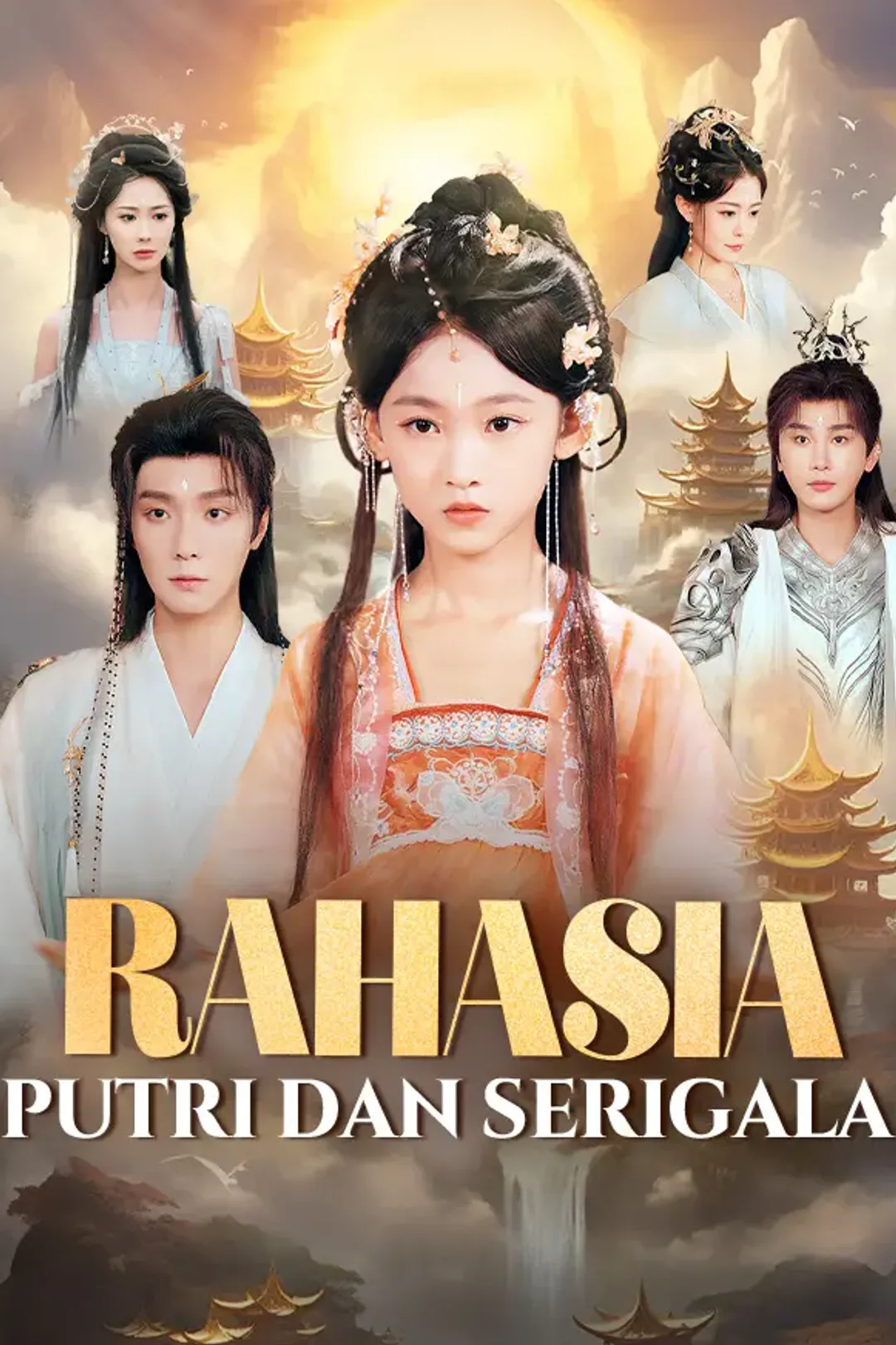 Poster Rahasia Putri dan Serigala