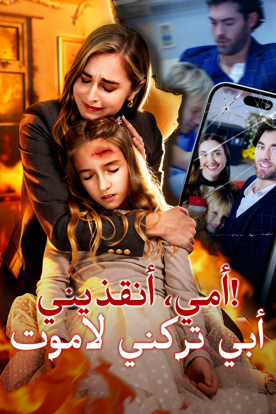 ملصق مسلسل «أمي، أنقذيني! أبي تركني لأموت»