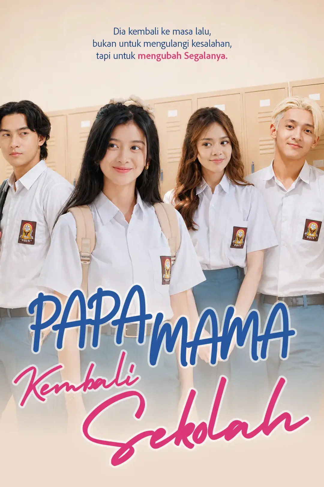 Poster Papa Mama Kembali ke Sekolah
