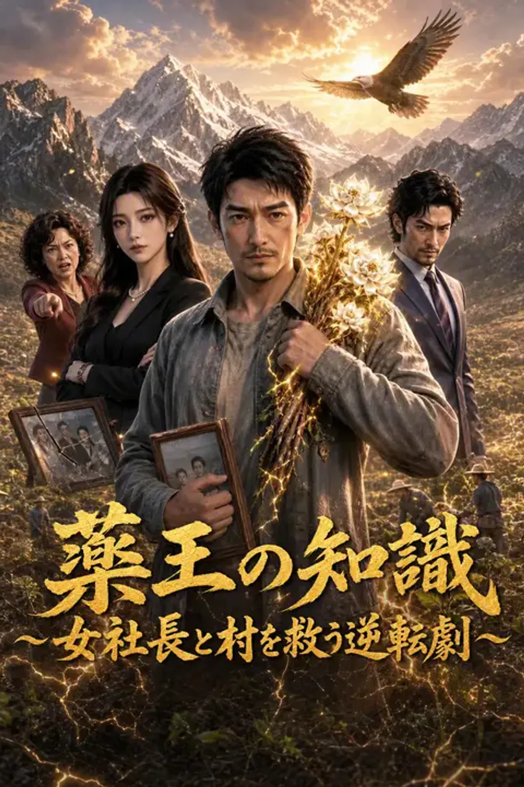薬王の知識～女社長と村を救う逆転劇～のポスター