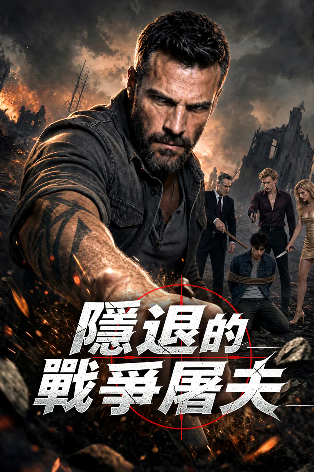《隱退的戰爭屠夫》海報