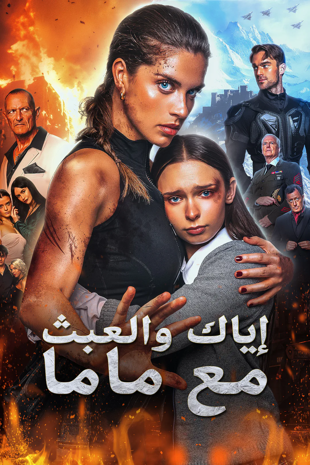 ملصق مسلسل «إياك والعبث مع ماما»